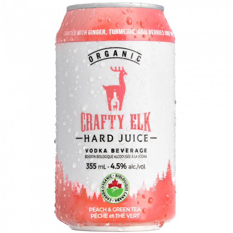 a Retailer Crafty Elk Organic Hard Juice, Vodka Beverages.